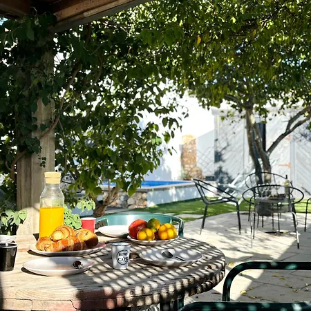 Tatil Evi Casa Da Artista - Stylish House With Plunge Pool And Lush Garden Close To *