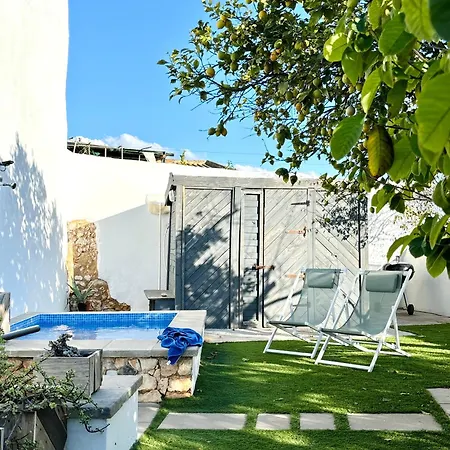 Casa Da Artista - Stylish House With Plunge Pool And Lush Garden Close To Estômbar